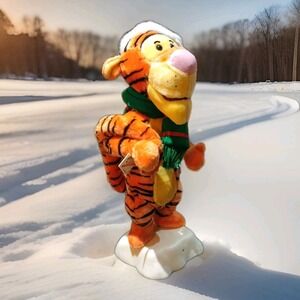 Telco Motionettes Disney 1997 Tigger Animated Christmas Figure 24" Working